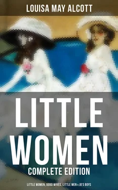 Louisa Alcott LITTLE WOMEN - Complete Edition: Little Women, Good Wives, Little Men & Jo's Boys обложка книги