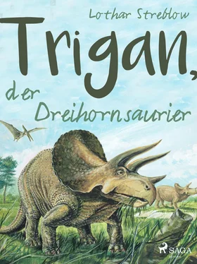Lothar Streblow Trigan, der Dreihornsaurier обложка книги