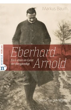 Markus Baum Eberhard Arnold обложка книги