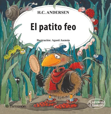 Hans Christian El patito feo обложка книги