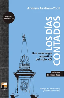 Andrew Graham-Yooll Los días contados обложка книги