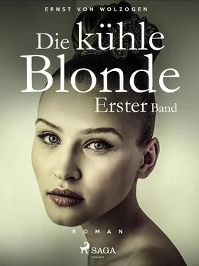 Ernst von Wolzogen Die kühle Blonde. Erster Band обложка книги