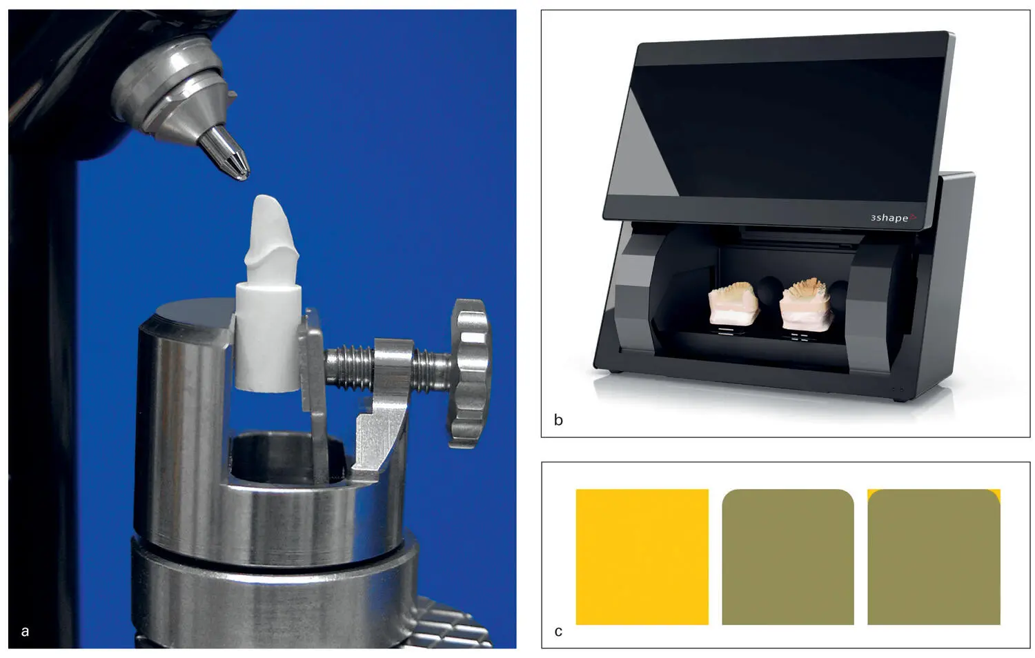 Fig 31a The first technology for desktop scanners in dental CADCAM was a - фото 40