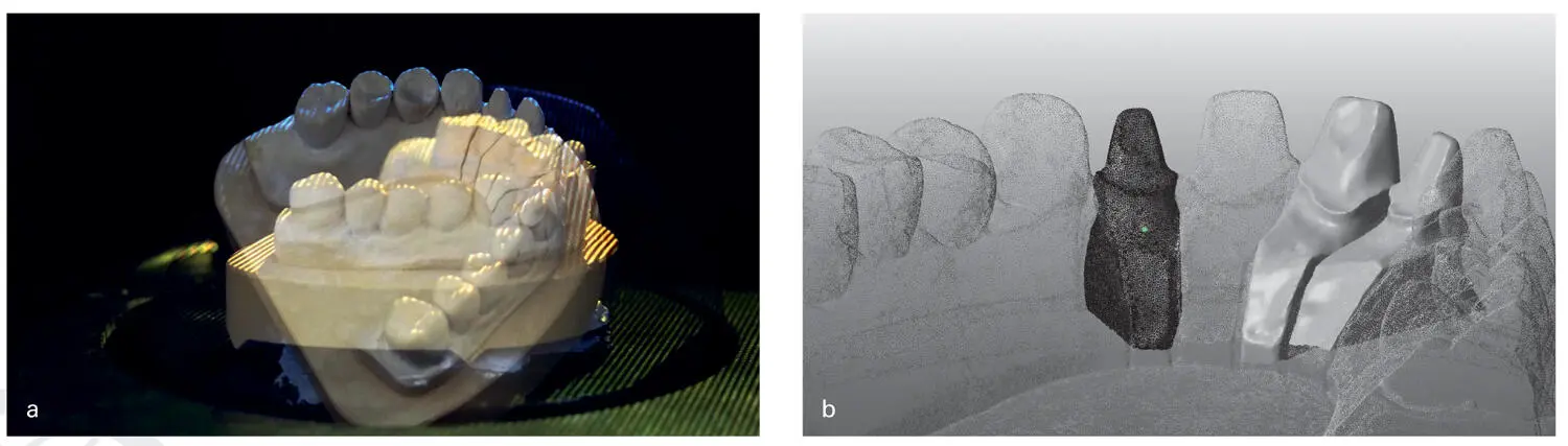 Fig 34a The object model is scanned in different positions The object can - фото 43