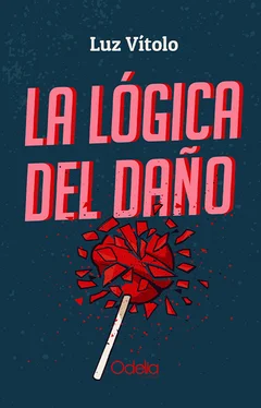 Luz Vitolo La lógica del daño обложка книги