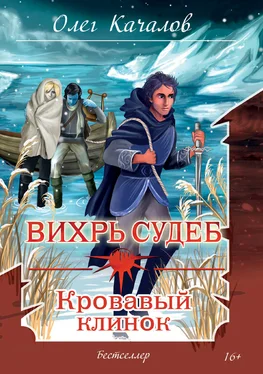 Олег Качалов Вихрь судеб. Кровавый клинок обложка книги