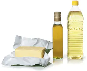 Aunque el aceite de oliva de girasol y la mantequilla son los productos grasos - фото 47