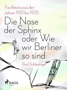 Paul Schlesinger Die Nase der Sphinx oder Wie wir Berliner so sind обложка книги