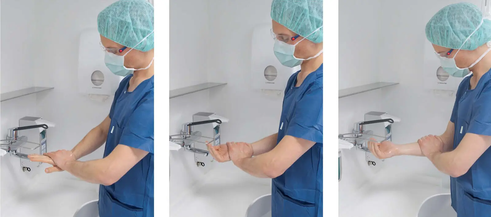 Abb 22Danach werden die Fingerspitzen der rechten Hand während 5 Sekunden in - фото 12
