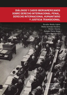 Ricardo Abello-Galvis Diálogos y casos iberoamericanos sobre derecho internacional penal, derecho internacional humanitario y justicia transicional обложка книги