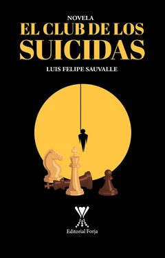 Luis Felipe Sauvalle El club de los suicidas обложка книги