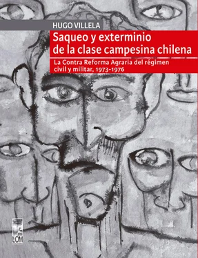 Hugo Villela Guerrero Saqueo y exterminio de la clase campesina chilena обложка книги