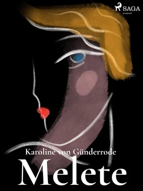 Karoline von Günderrode Melete обложка книги