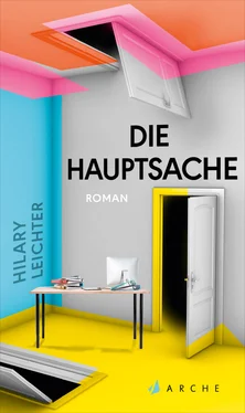 Hilary Leichter Die Hauptsache обложка книги