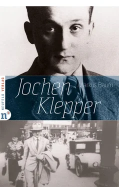 Markus Baum Jochen Klepper обложка книги