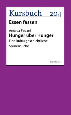 Dr. Andrea Fadani Hunger über Hunger. обложка книги