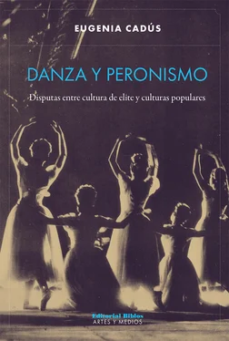 Eugenia Cadús Danza y peronismo обложка книги