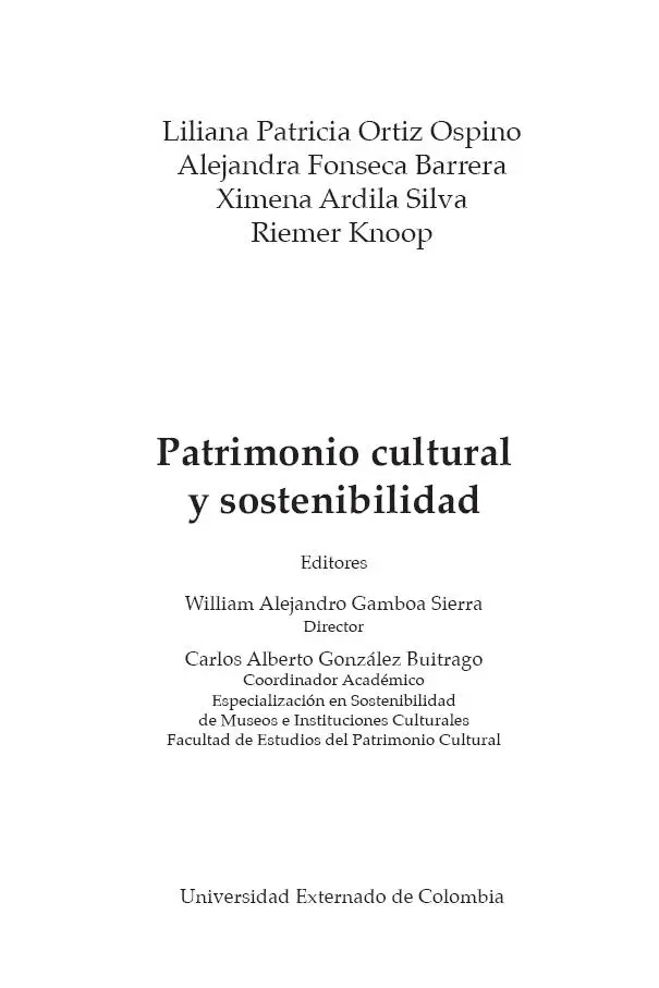 Patrimonio cultural y sostenibilidad Liliana Patricia Ortiz Ospino Alejandra - фото 3