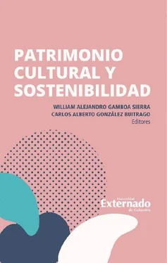 Liliana Patricia Ortiz Ospino Patrimonio cultural y sostenibilidad обложка книги