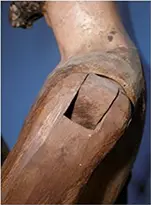 Fig 8 Dispositivo de movimientos en brazo articulado de Nazareno Siglo XVII - фото 62