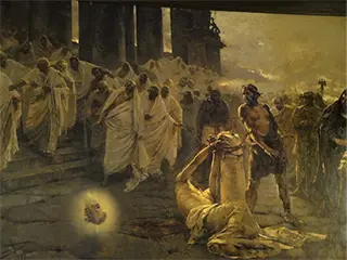 Fig 9 Enrique Simonet Lombardo La decapitación de San Pablo 1887 Catedral - фото 129
