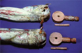 Fig 5 Dispositivos de movimientos de un Crucificado articulado Siglo XVI - фото 59