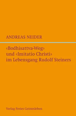 Andreas Neider Bodhisattvaweg und Imitatio Christi im Lebensgang Rudolf Steiners обложка книги