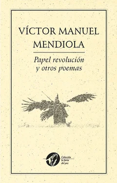 [Víctor Manuel Mendiola Papel revolución y otros poemas обложка книги