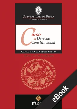 Carlos Hakansson Curso de Derecho Constitucional обложка книги