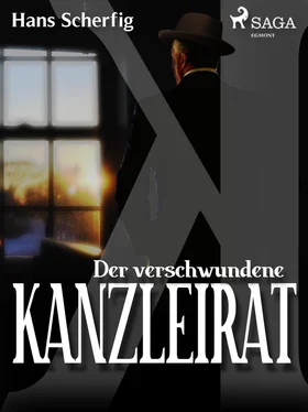 Hans Scherfig Der verschwundene Kanzleirat обложка книги