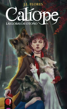 J.L. Flores Calíope y las lobas de Otoño обложка книги