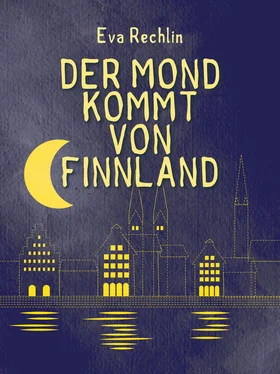Eva Rechlin Der Mond kommt von Finnland обложка книги