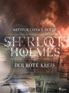 Sir Arthur Conan Doyle Der rote Kreis обложка книги