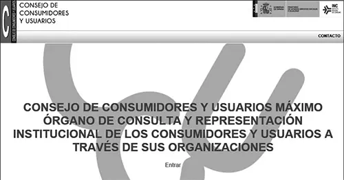 Web del Consejo de Consumidores y Usuarios Conferencia Sectorial de Consumo - фото 16