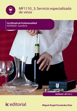 Miguel Ángel Fernández Díaz Servicio especializado de vinos. HOTR0209 обложка книги