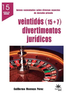 Guillermo Montoya Pérez Veintidós (15 + 7) divertimentos jurídicos обложка книги