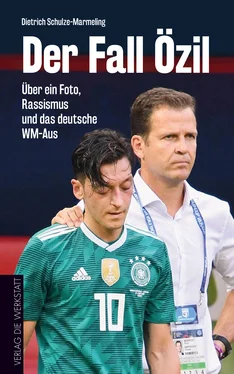 Dietrich Schulze-Marmeling Der Fall Özil обложка книги