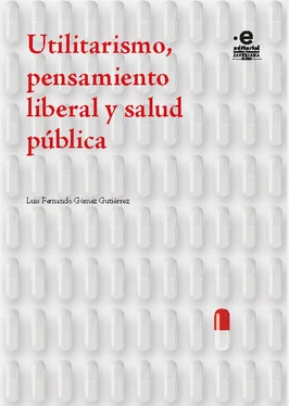 Luis Fernando Gómez Gutiérrez Utilitarismo, pensamiento liberal y salud pública обложка книги