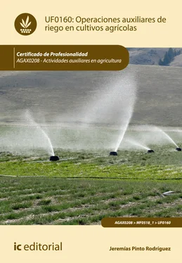 Jeremías Pinto Rodríguez Operaciones auxiliares de riego en cultivos agrícolas. AGAX0208 обложка книги