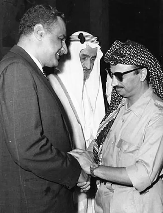 Abb 1 Gegenspieler Der progressive ägyptische Präsident Gamal Abdel Nasser - фото 3
