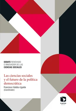 Francisco Valdés Ugalde Las ciencias sociales y el futuro de la política democrática обложка книги