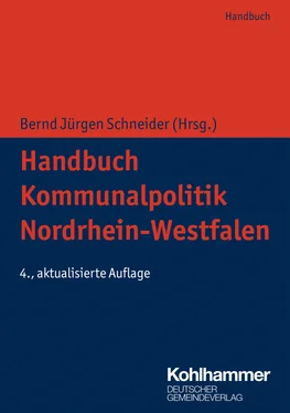 Bernd Jürgen Schneider Handbuch Kommunalpolitik Nordrhein-Westfalen обложка книги