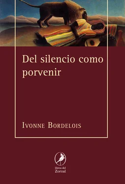 Ivonne Bordelois Del silencio como porvenir обложка книги