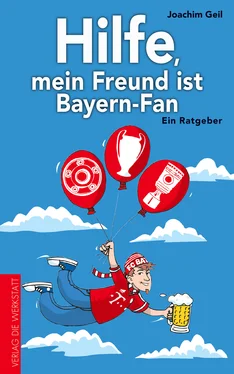 Joachim Geil Hilfe, mein Freund ist Bayern-Fan обложка книги