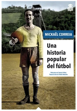 Mickaël Correia Una historia popular del fútbol обложка книги
