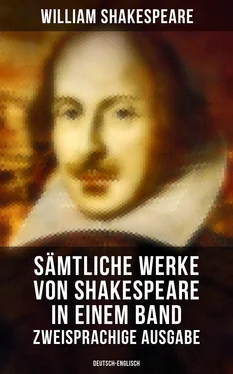 William Shakespeare Sämtliche Werke von Shakespeare in einem Band: Zweisprachige Ausgabe (Deutsch-Englisch) обложка книги