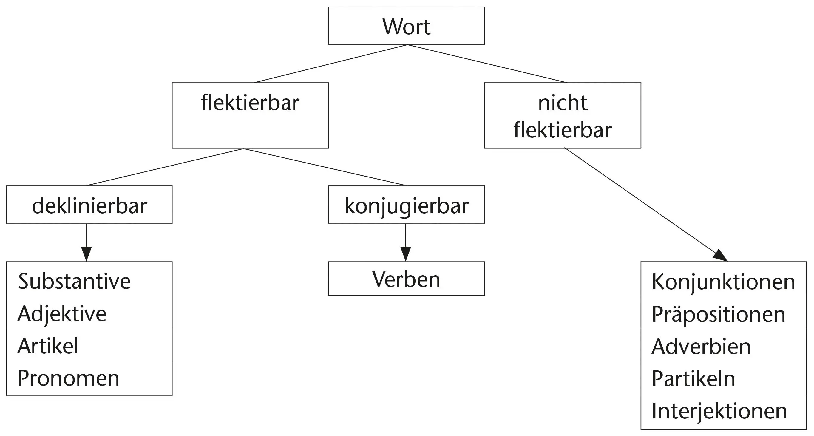 Abb 1 Einteilung in Wortarten nach morphologischen Kriterien - фото 5
