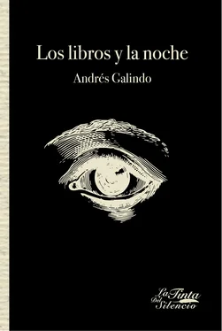 Andrés Galindo Los libros y la noche обложка книги