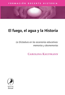 Carolina Kaufmann El fuego, el agua y la historia обложка книги