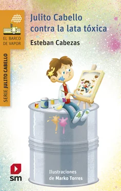 Esteban Cabezas Julito Cabello contra la lata tóxica обложка книги